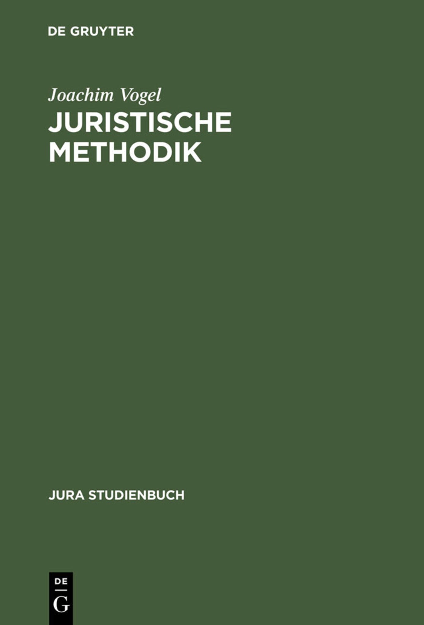 Juristische Methodik