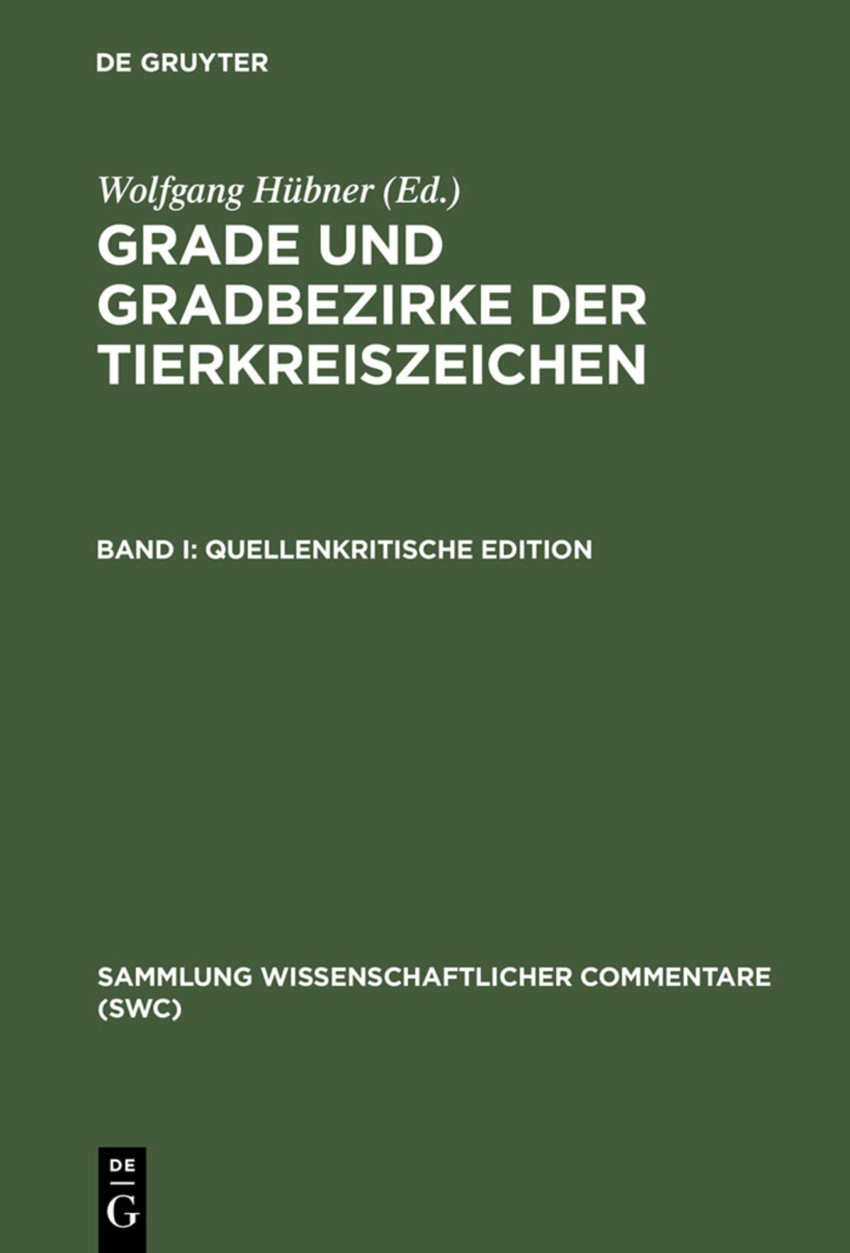 Cover image for Quellenkritische Edition ISBN 9783598742866