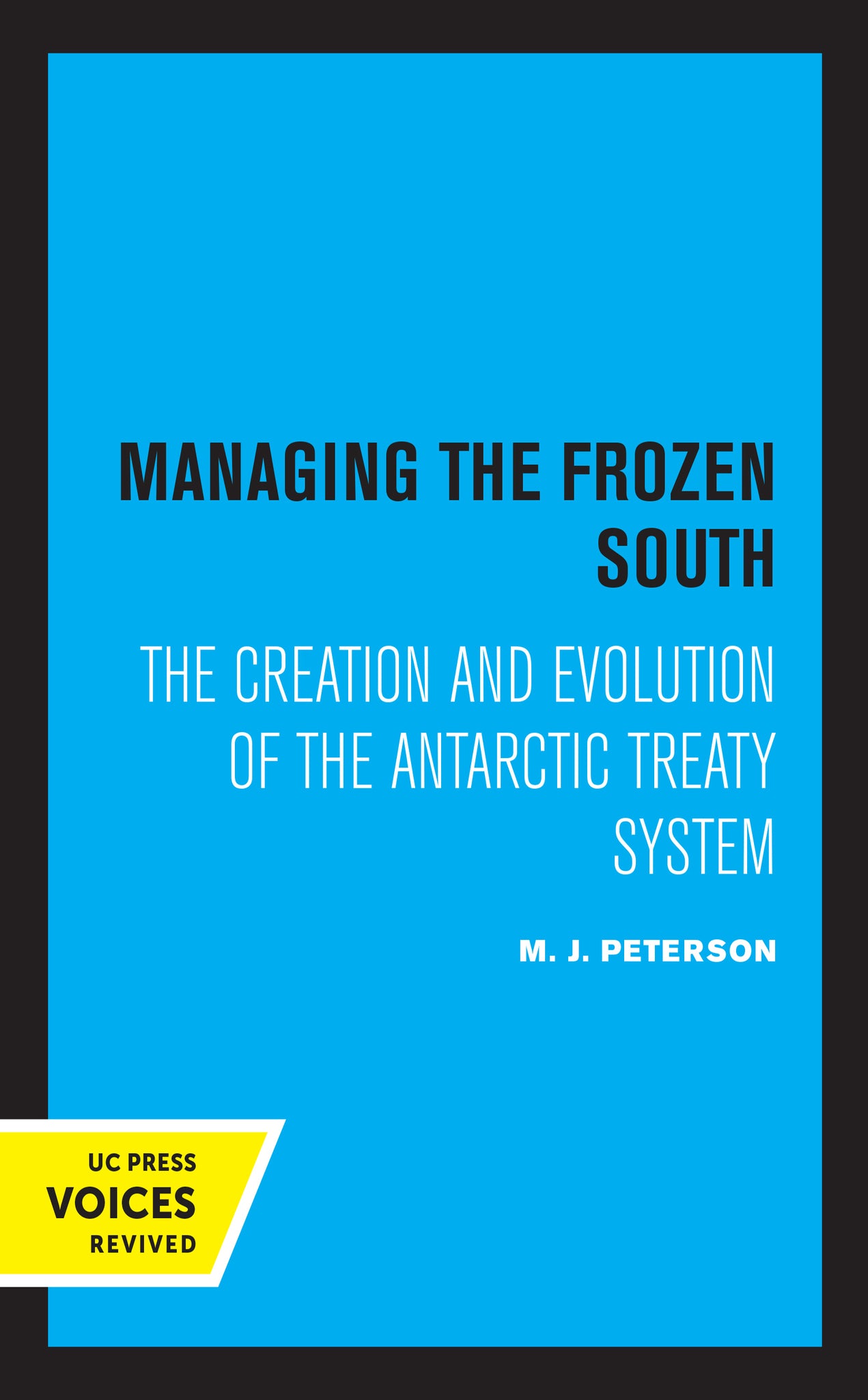Cover image for Managing the Frozen South ISBN 9780520330443