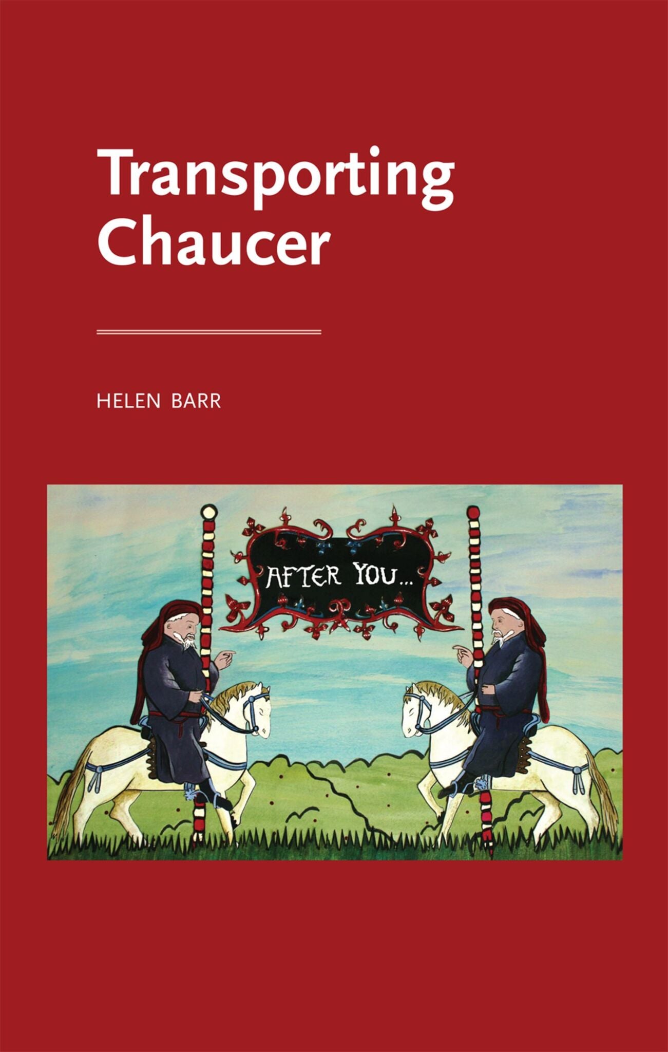 Cover image for Transporting Chaucer ISBN 9781526123763