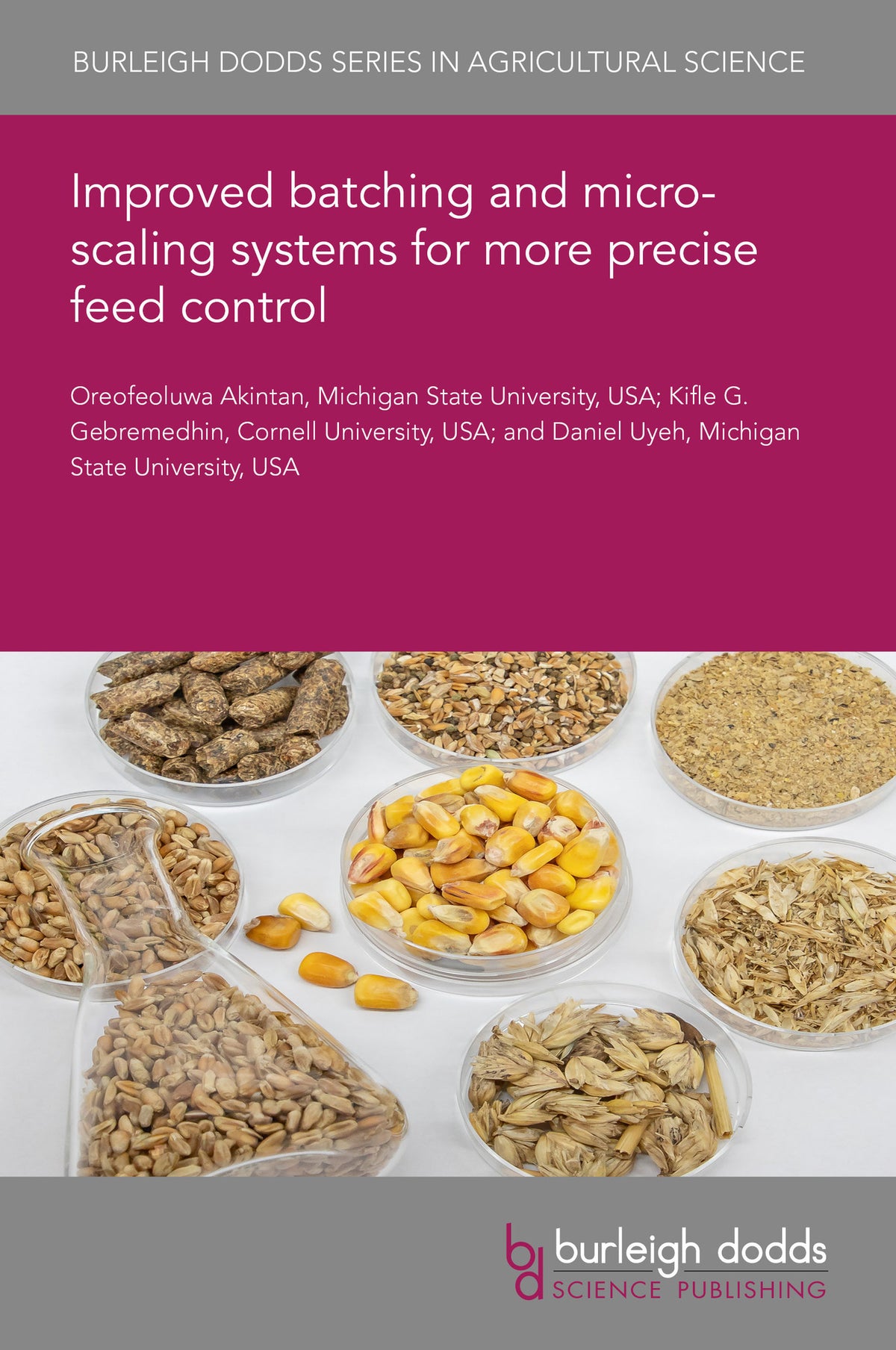 Cover image for Improved batching and micro-scaling systems for more precise feed control ISBN 