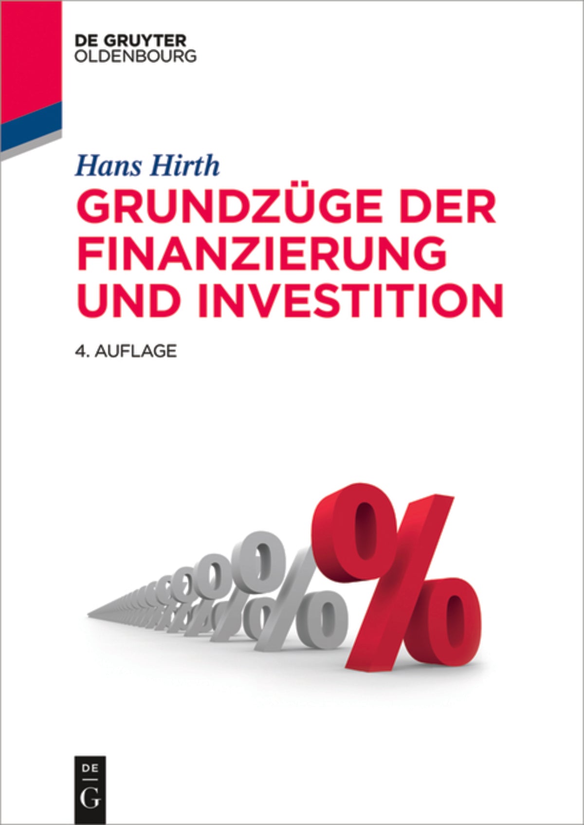 Cover image for Grundzüge der Finanzierung und Investition ISBN 9783110413748
