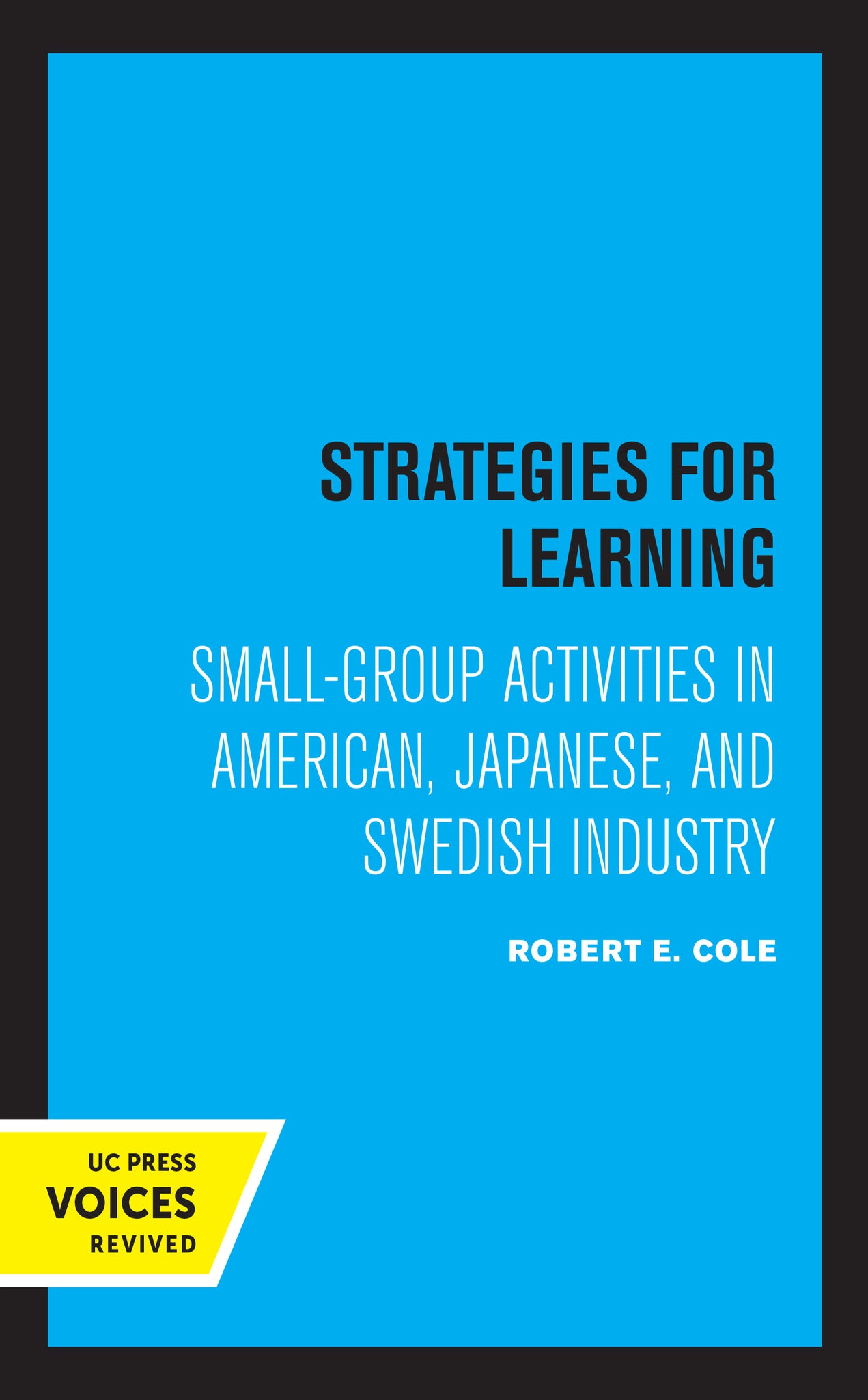 Cover image for Strategies for Learning ISBN 9780520330801