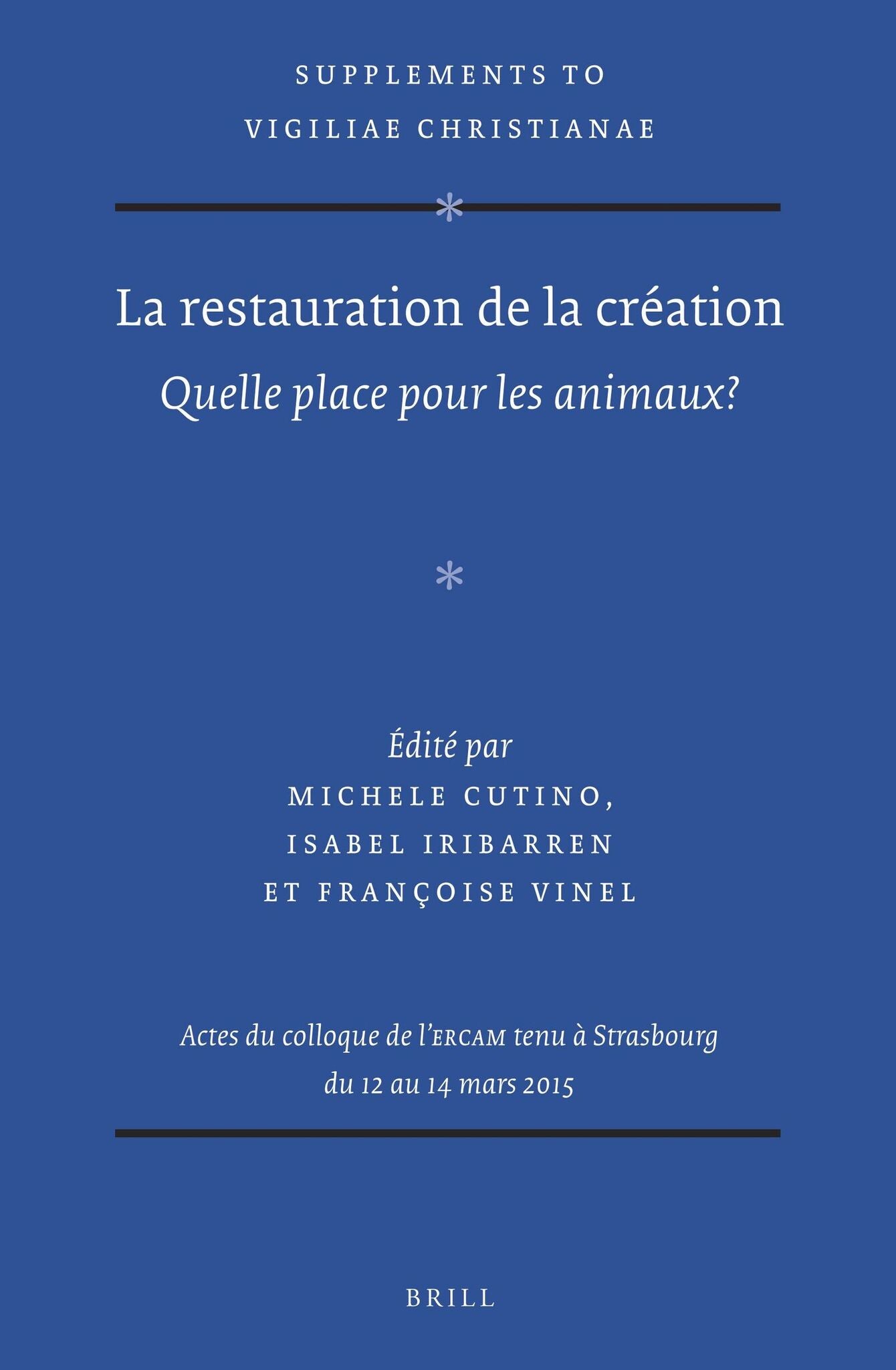 La restauration de la création