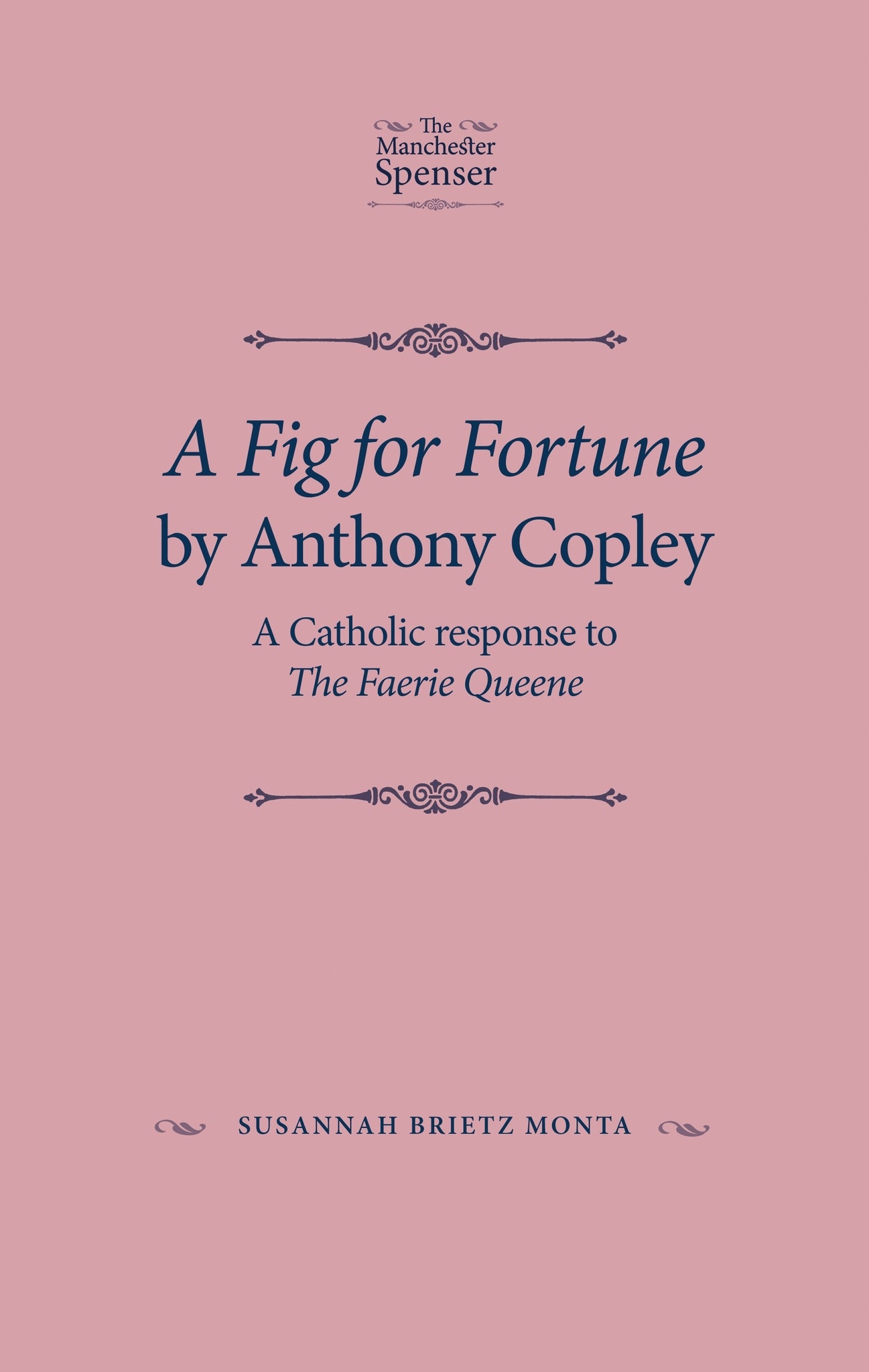 Cover image for A Fig for Fortune by Anthony Copley ISBN 9780719086977