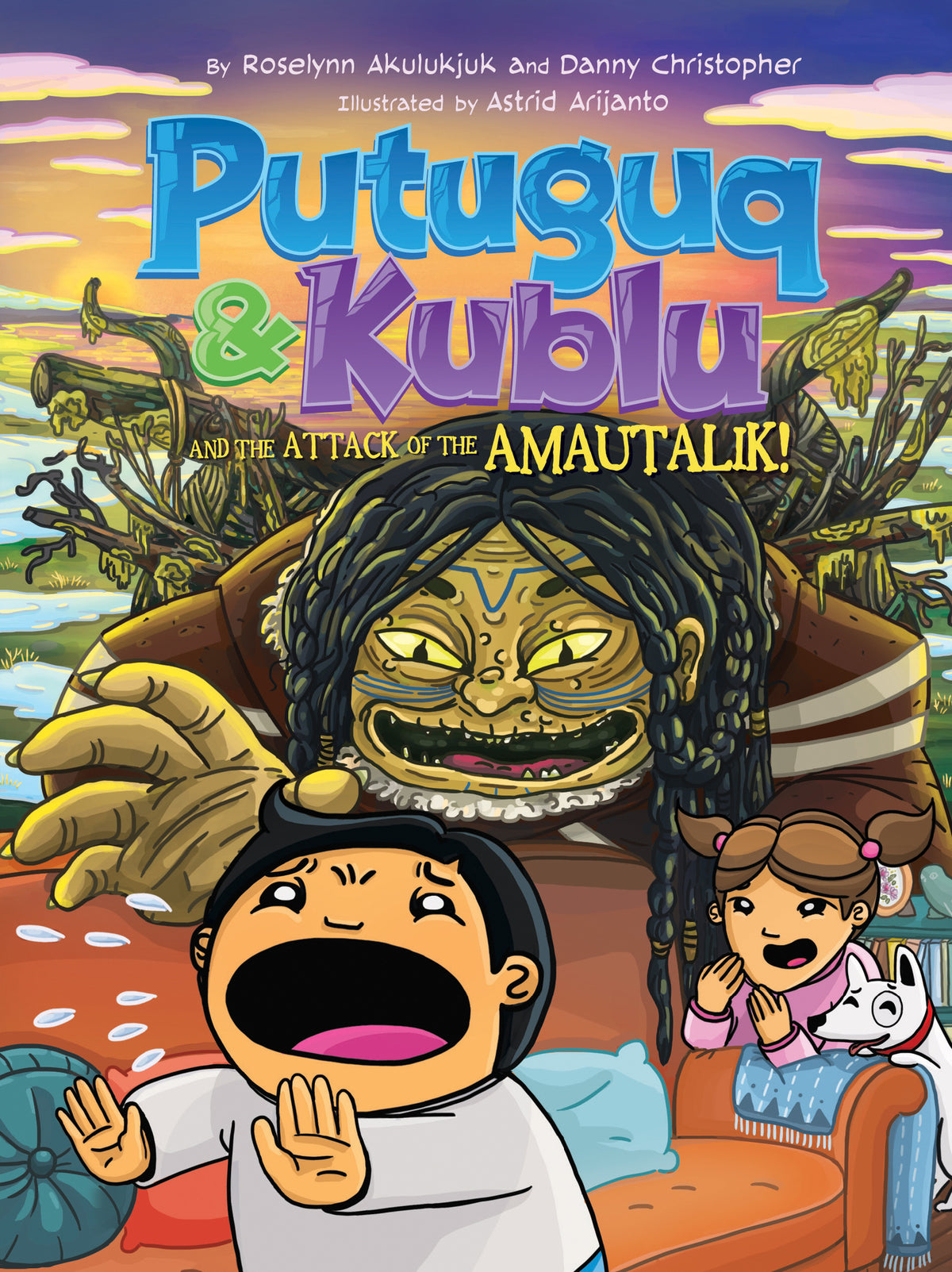 Cover image for Putuguq and Kublu and the Attack of the Amautalik! ISBN 9781772274196