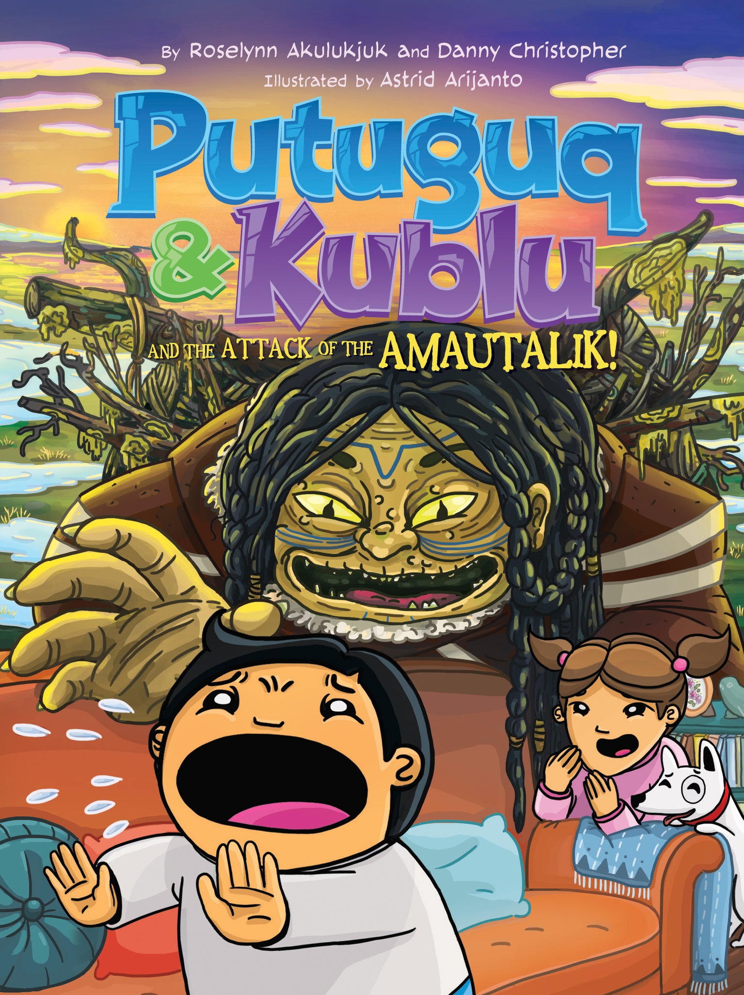 Cover image for Putuguq and Kublu and the Attack of the Amautalik! ISBN 9781772274196