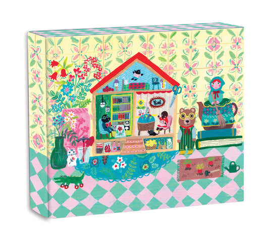 teNeues - QuickNotes: We Are Family, Notecard with Box, Blank Cards Inside, 20 Full Color Notecards with 20 Classic White Envelopes, Cute Childrens Illustration, Gift Box, Magnetic Enclosure