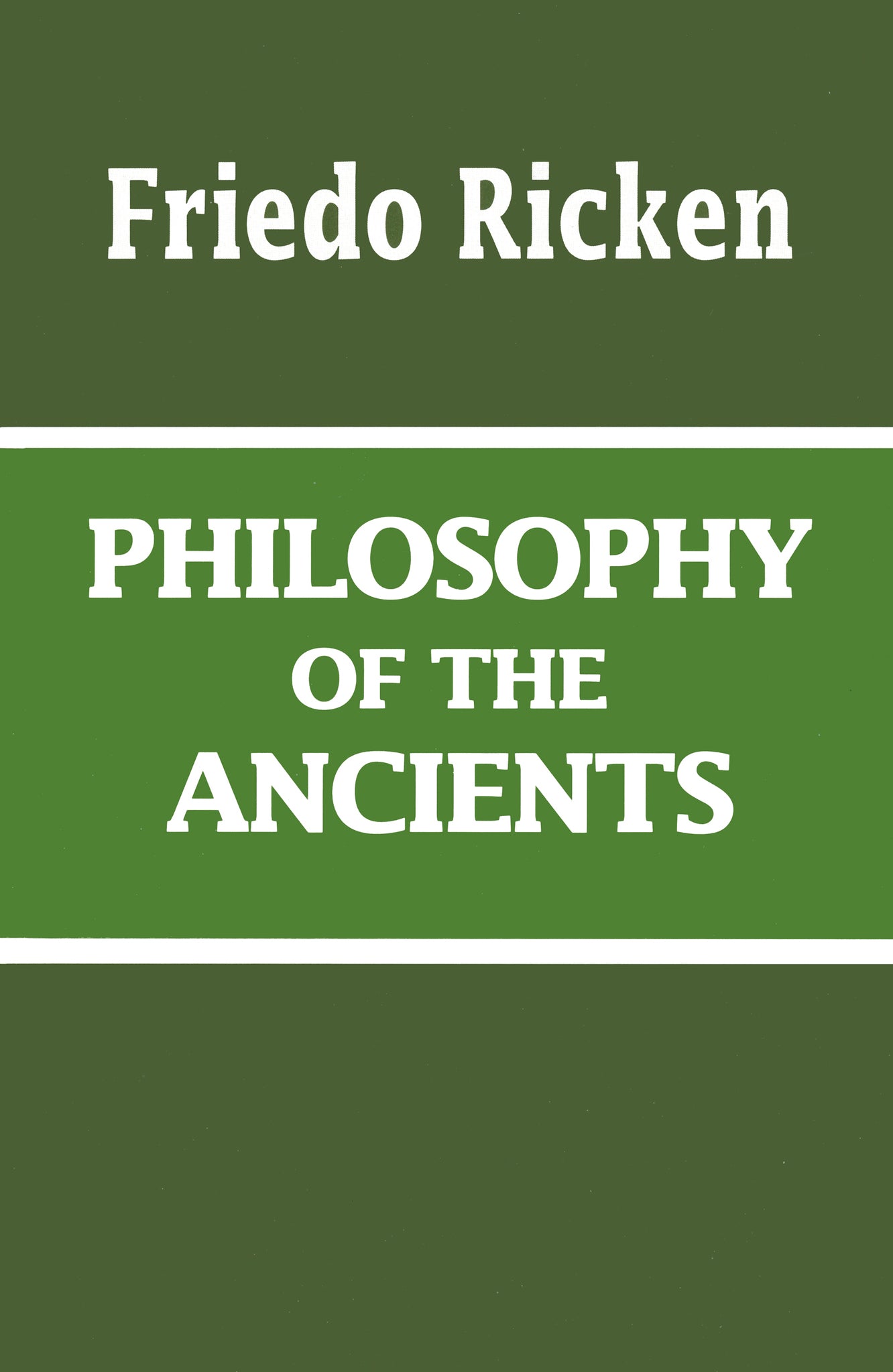 Cover image for Philosophy of the Ancients ISBN 9780268015879