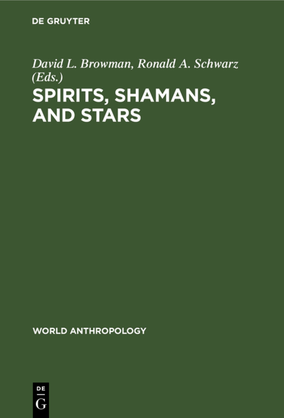 Cover image for Spirits, Shamans, and Stars ISBN 9789027978905