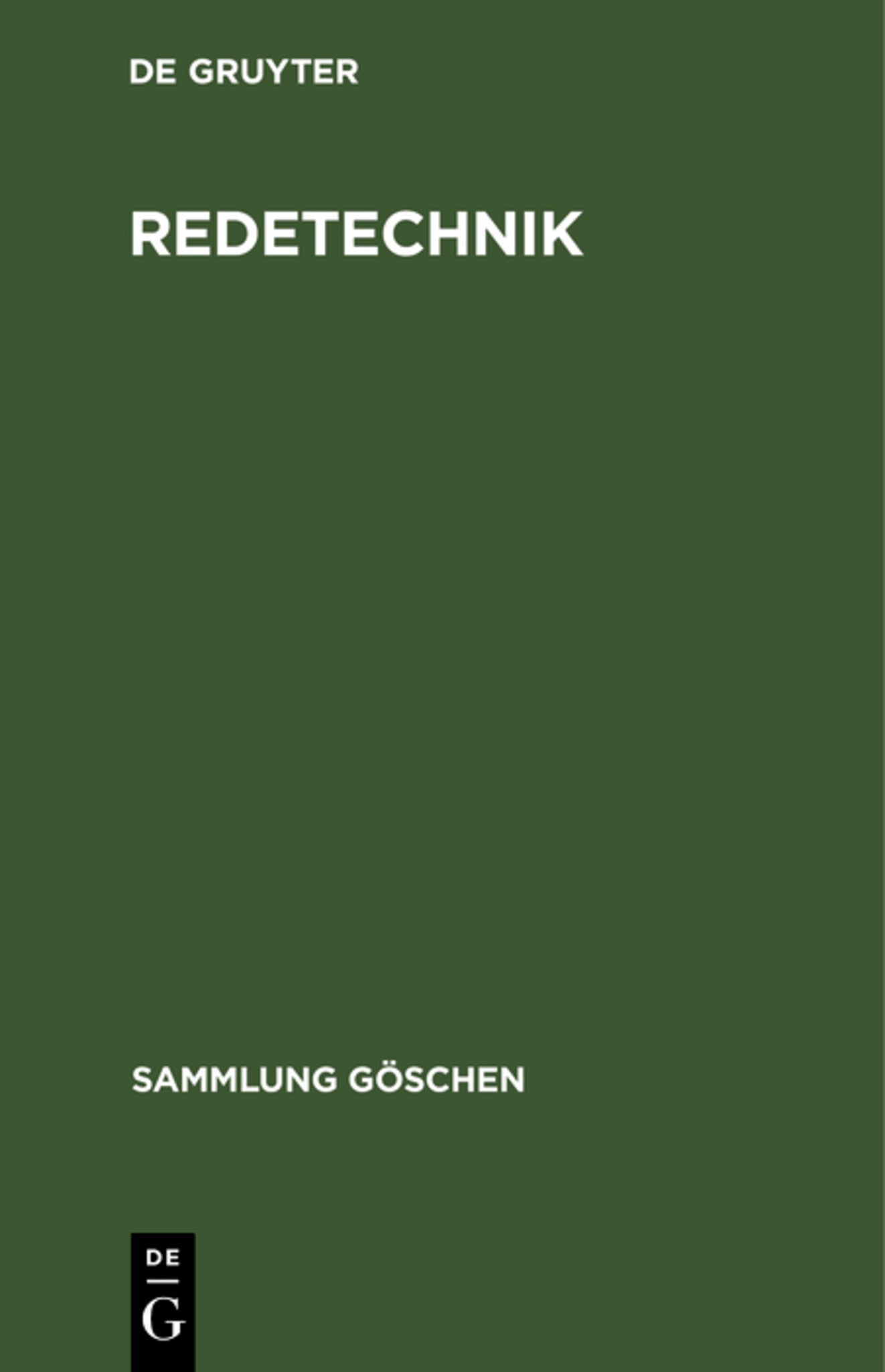 Redetechnik