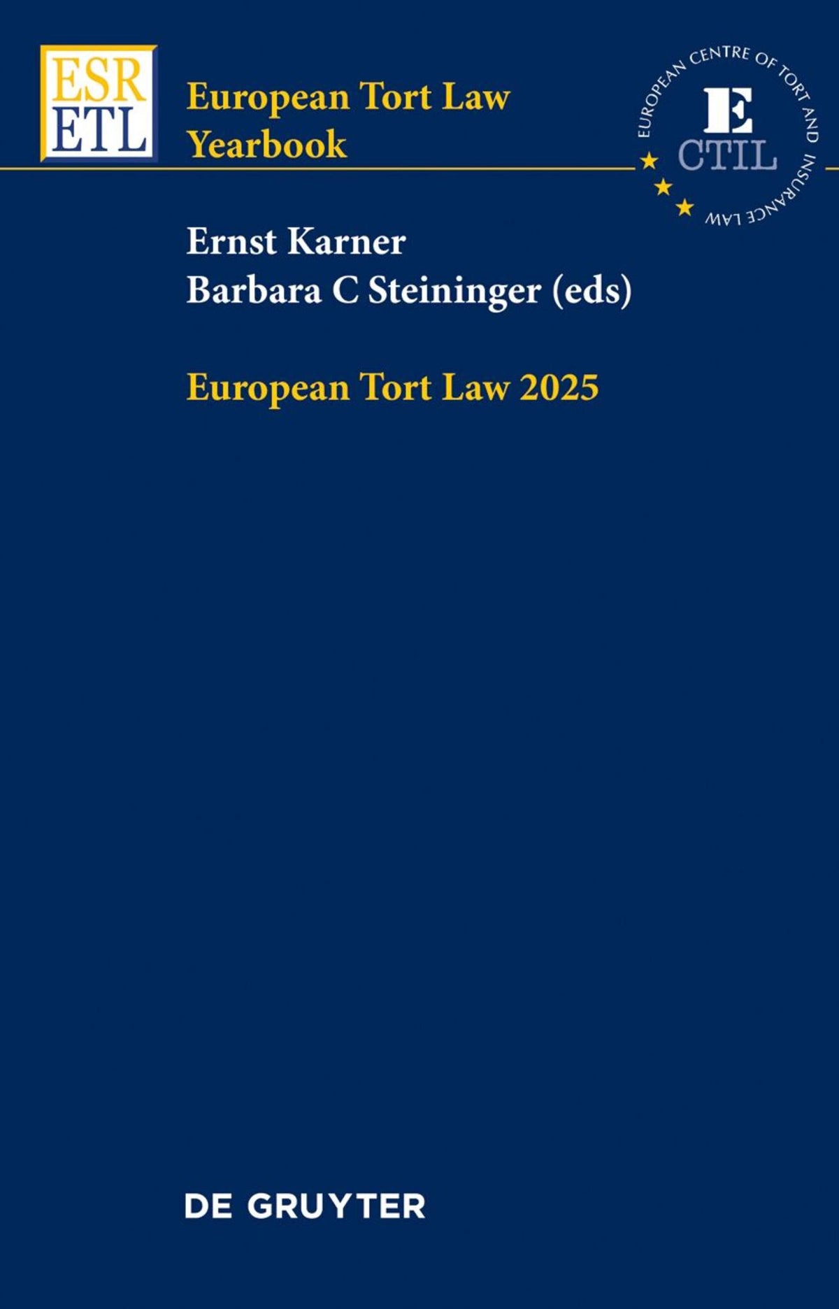 Cover image for 2025 ISBN 9783112262818