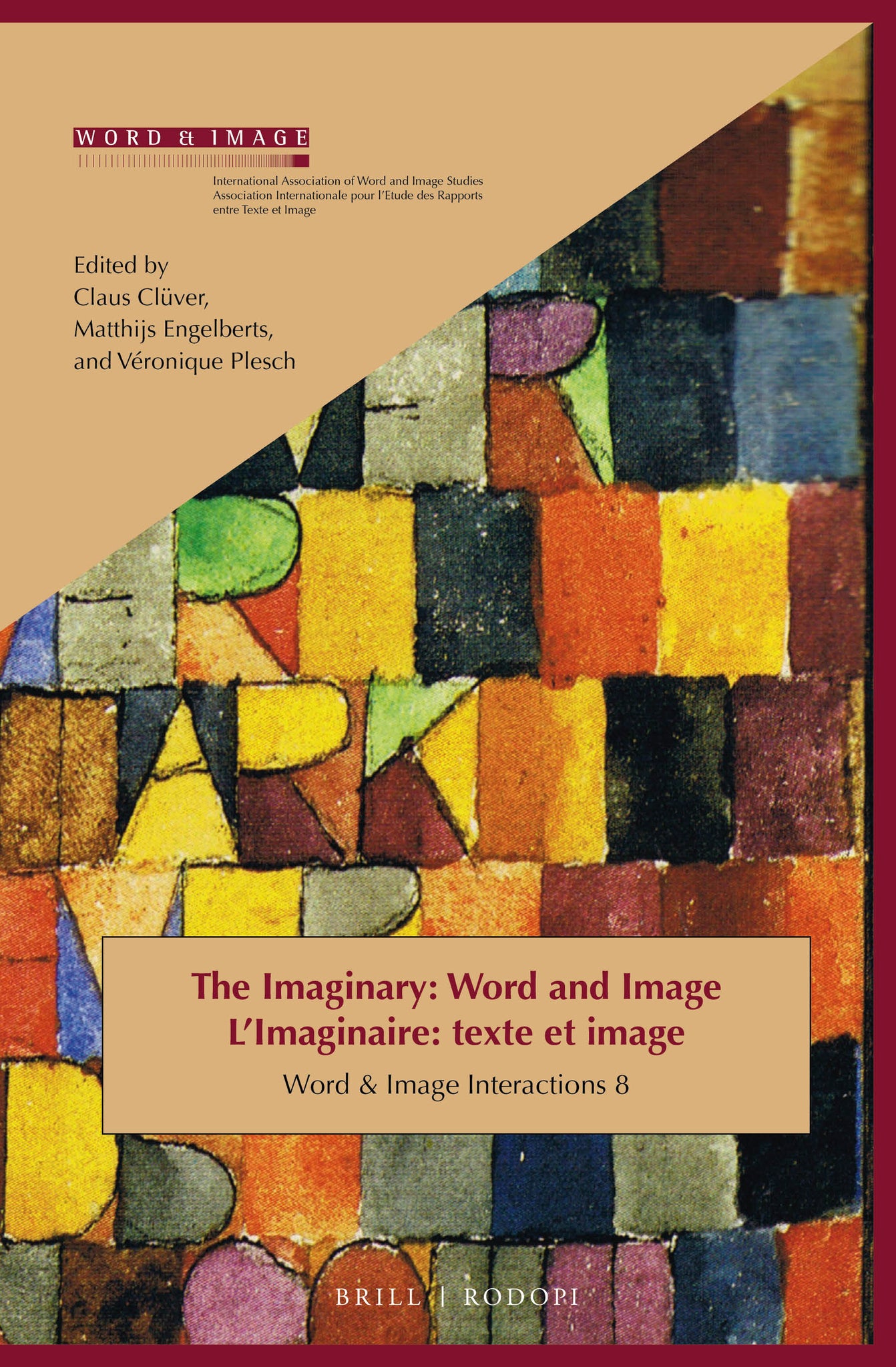 Cover image for The Imaginary: Word and Image ISBN 9789004298699