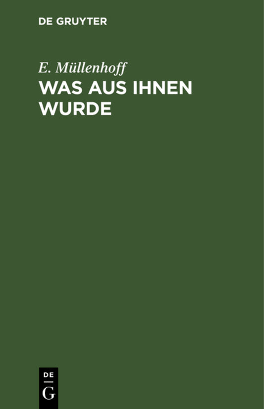 Was aus ihnen wurde