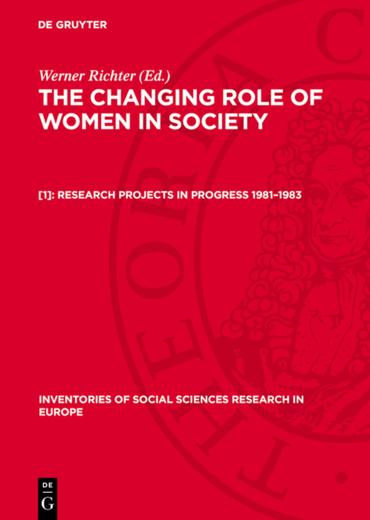 Research Projects in Progress 1981–1983