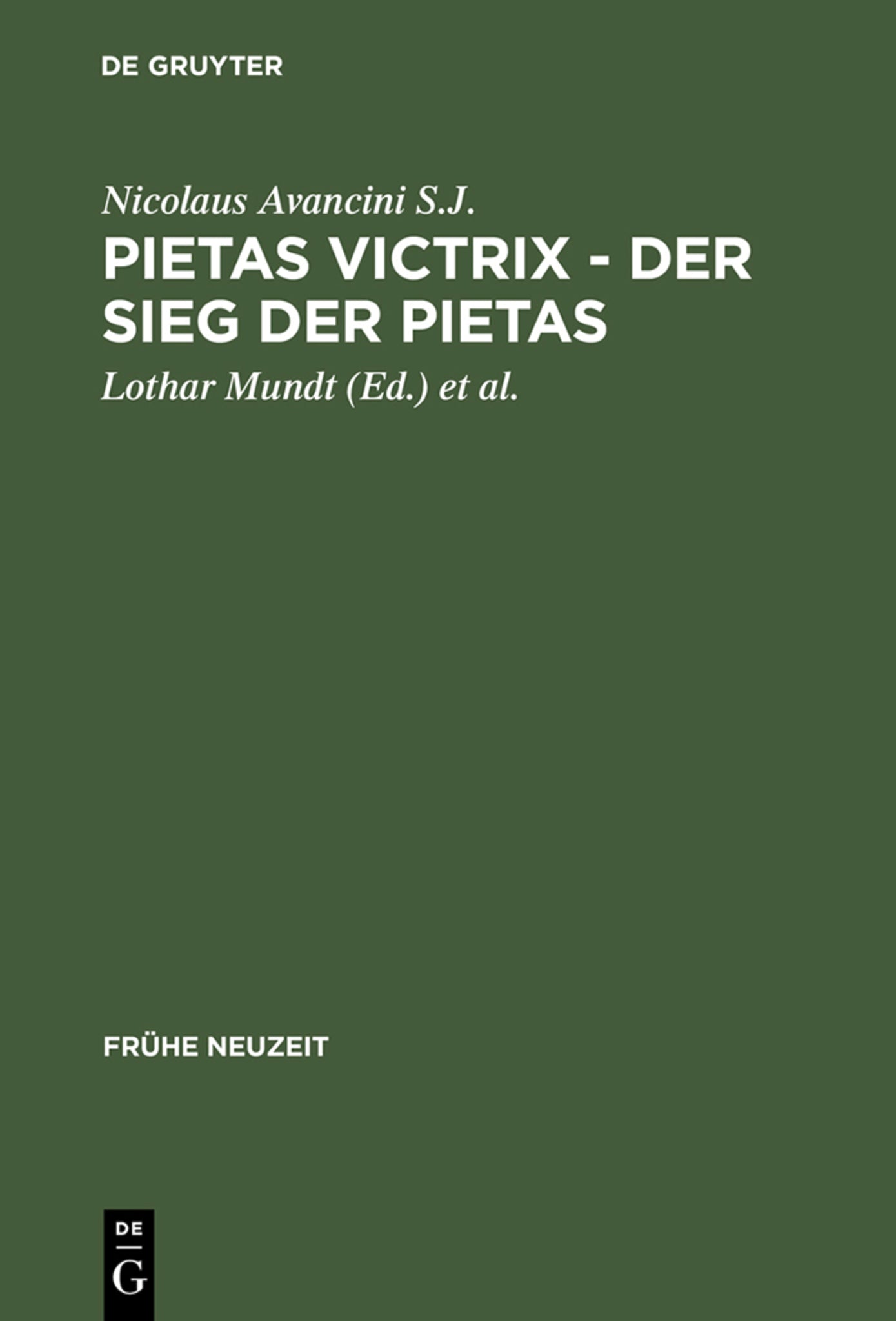 Pietas victrix - Der Sieg der Pietas