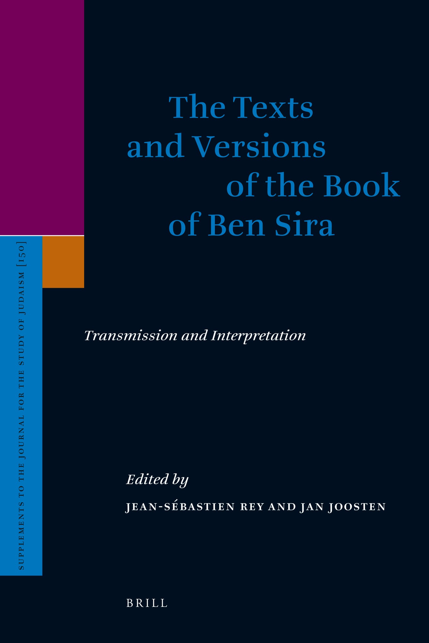 The Texts and Versions of the Book of Ben Sira