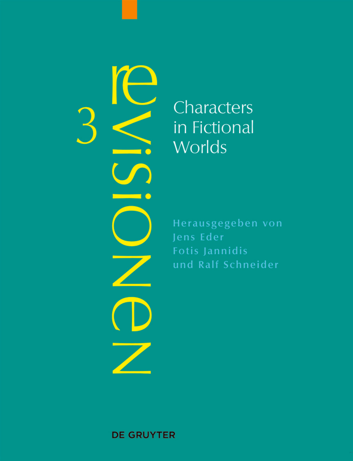 Cover image for Characters in Fictional Worlds ISBN 9783110232417