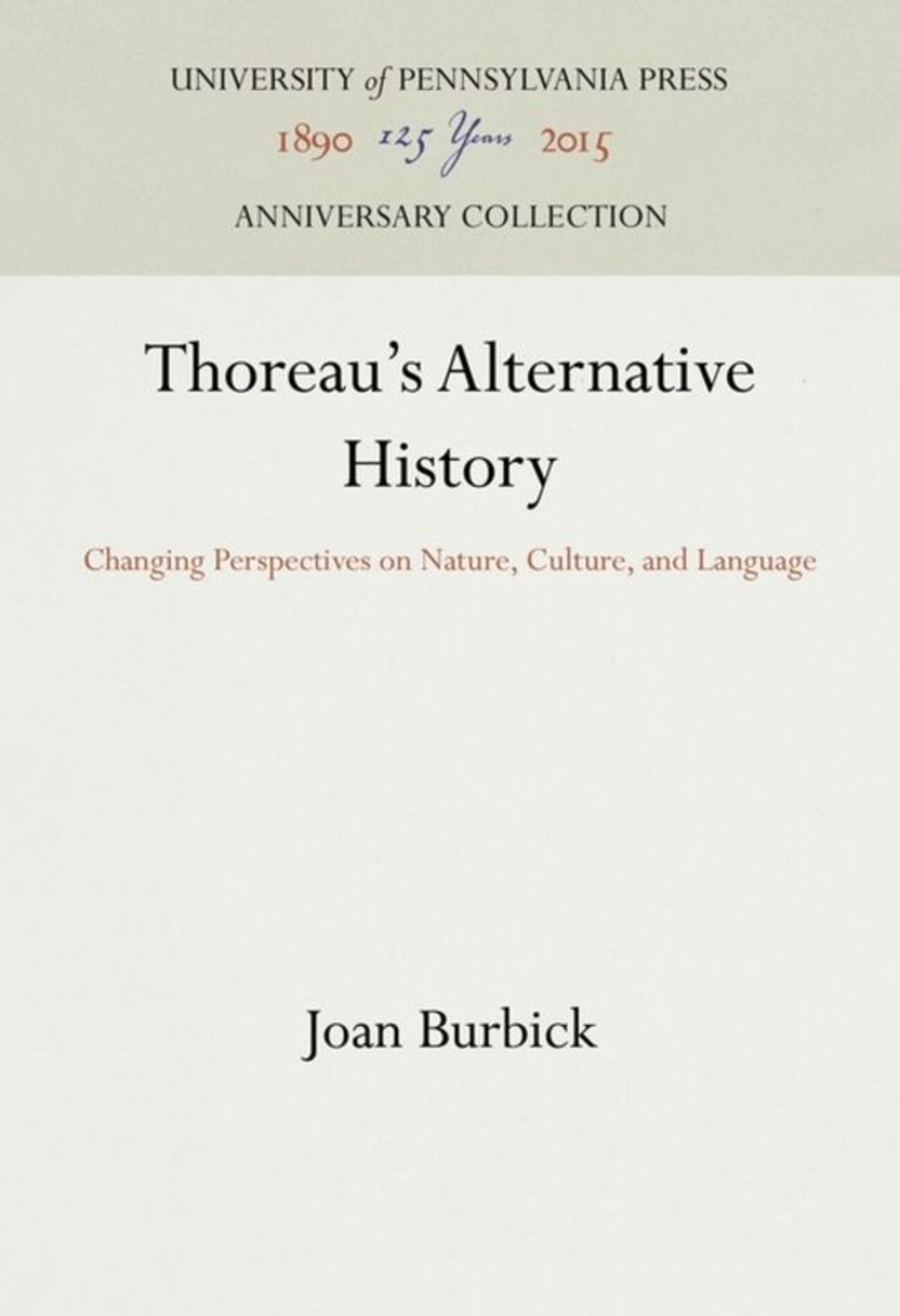 Thoreau's Alternative History