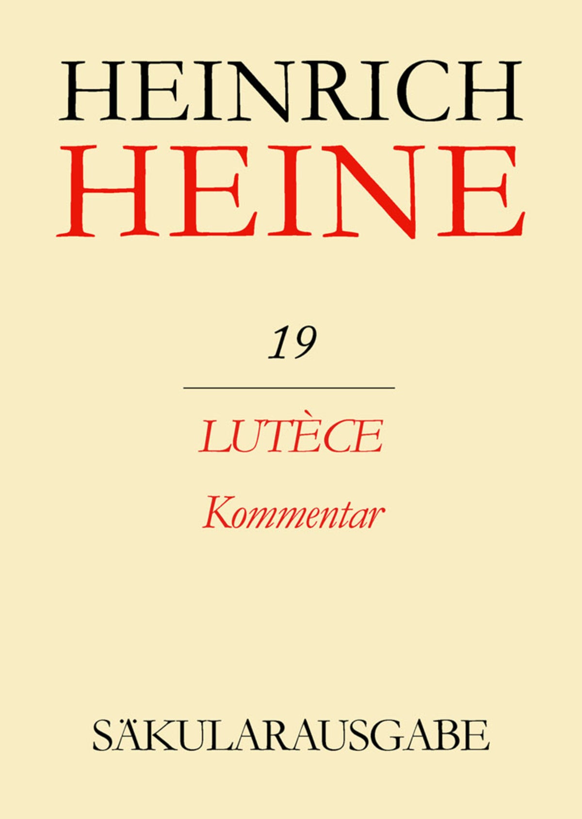 Lutèce. Kommentar