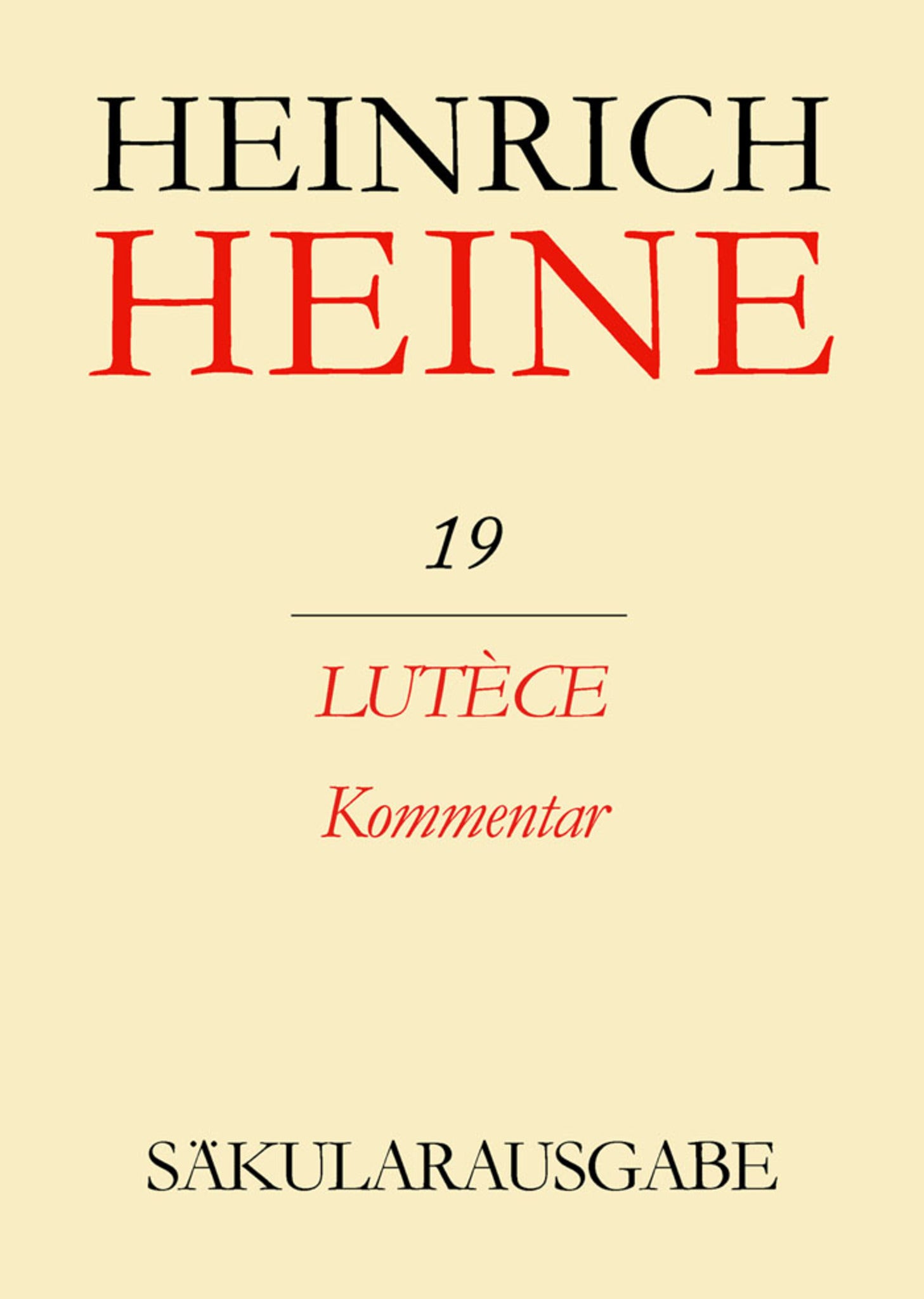 Lutèce. Kommentar