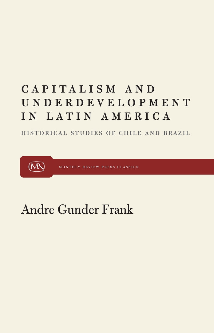 Cover image for Capitalism and Underdevelopment in Latin America ISBN 9780853450931