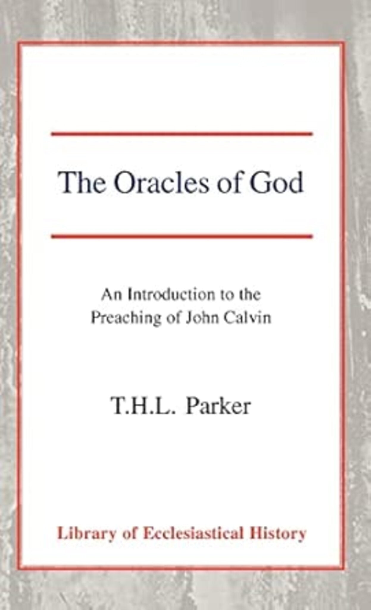 The Oracles of God
