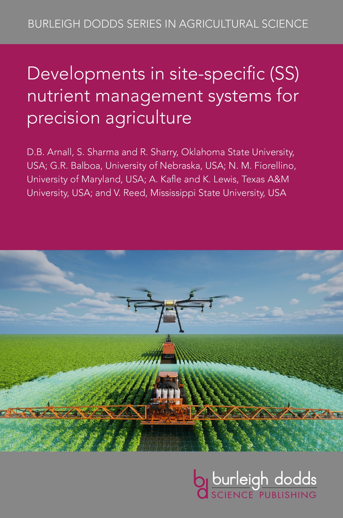 Cover image for Developments in site-specific (SS) nutrient management systems for precision agriculture ISBN 9781835455401