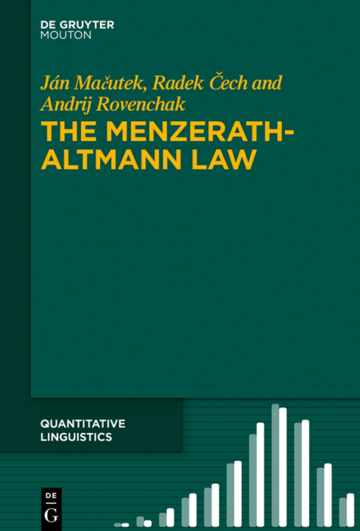 Cover image for The Menzerath–Altmann Law ISBN 9783110720389