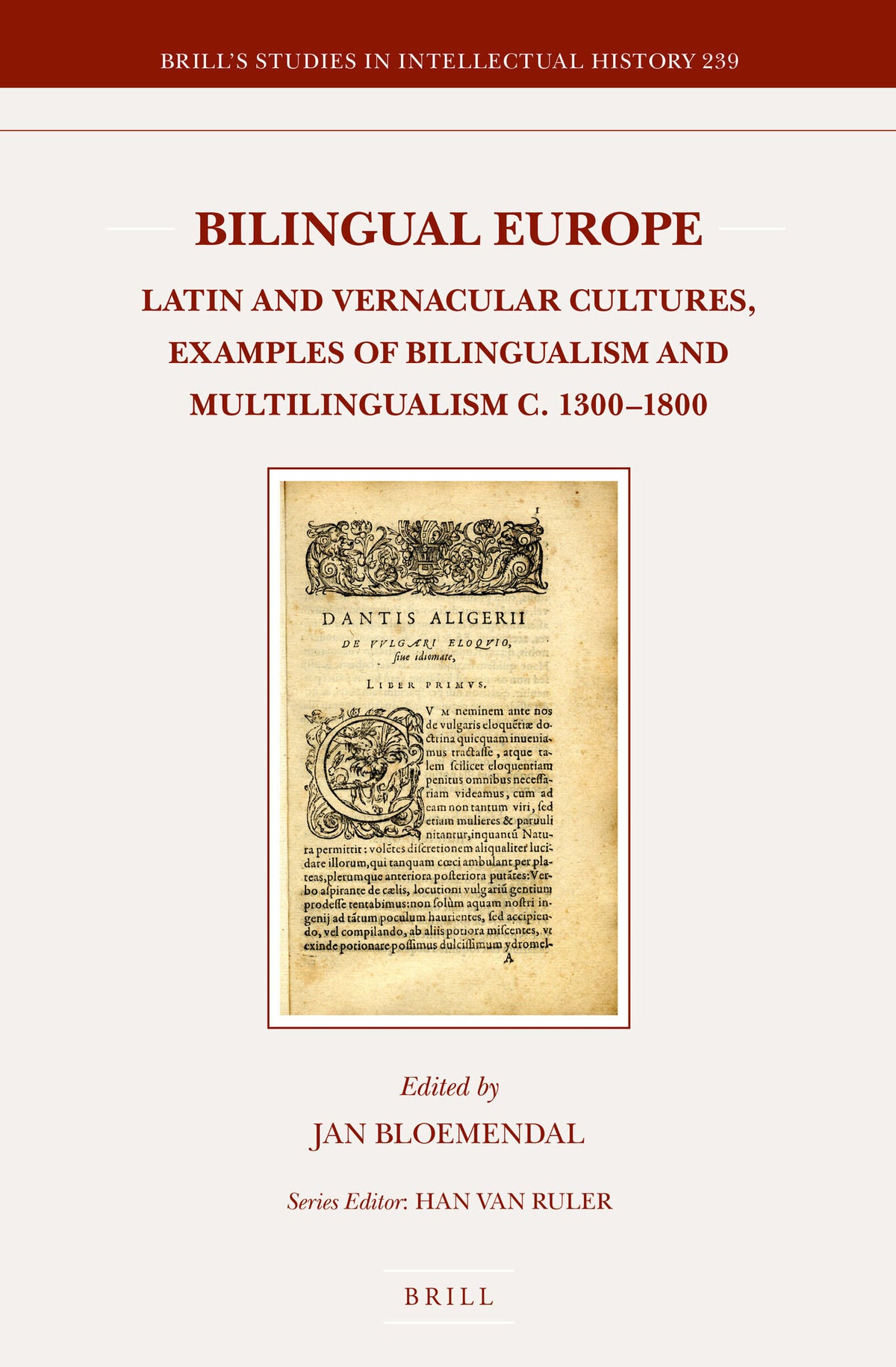 Cover image for Bilingual Europe ISBN 9789004289628