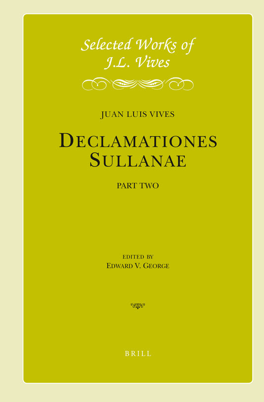 J.L. Vives: Declamationes Sullanae II