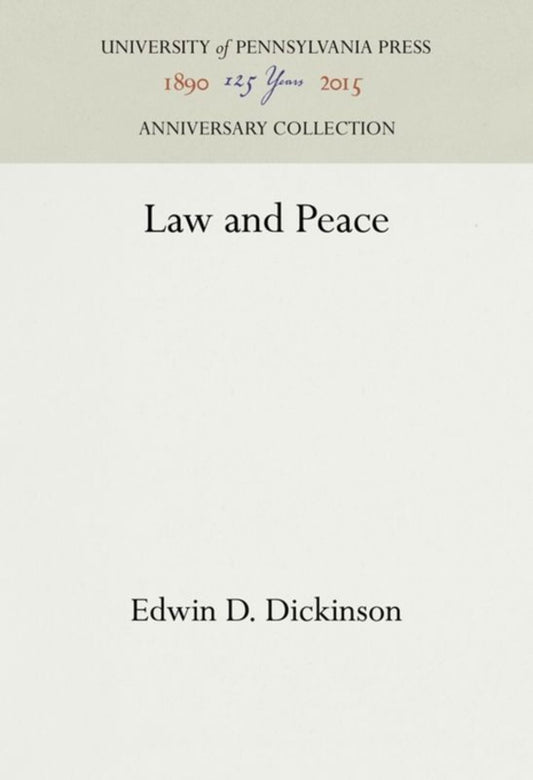 Law and Peace