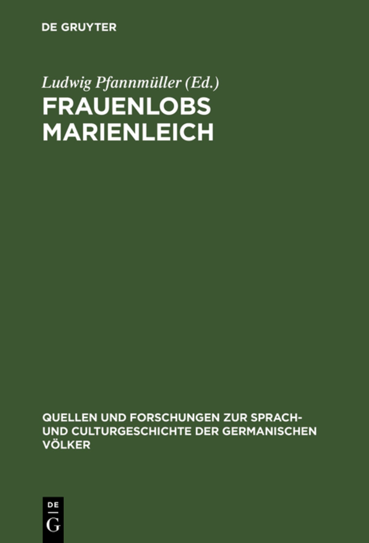 Frauenlobs Marienleich