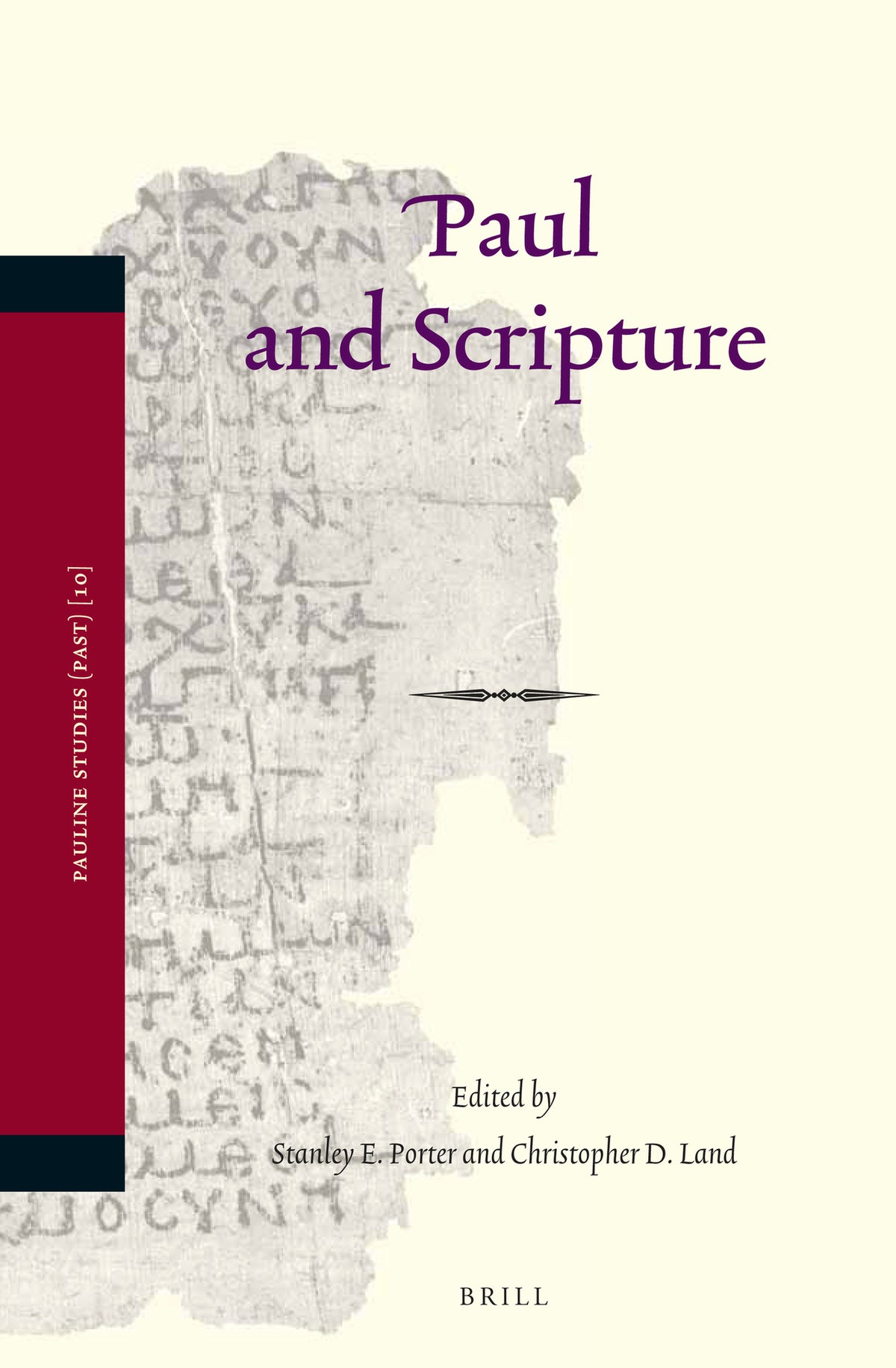 Cover image for Paul and Scripture ISBN 9789004392182