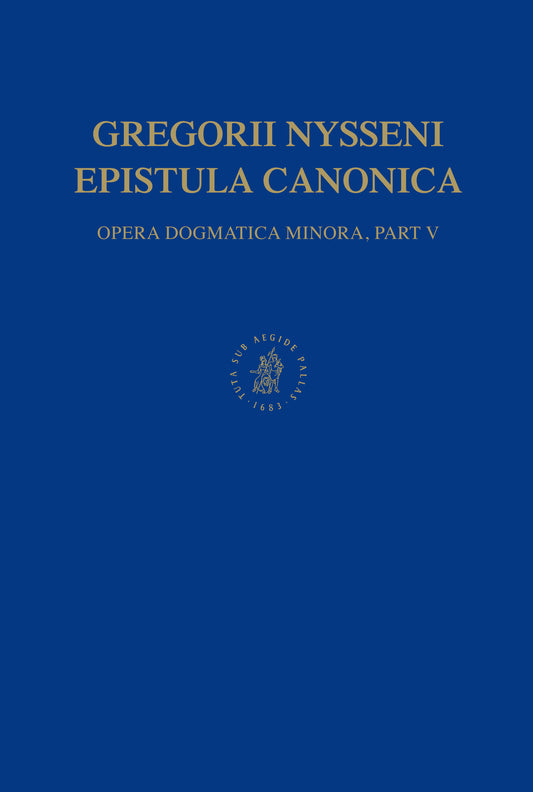 Opera dogmatica minora, Volume 4 Oratio catechetica