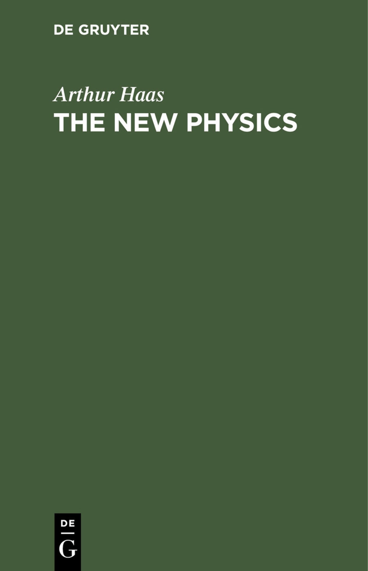 The New Physics