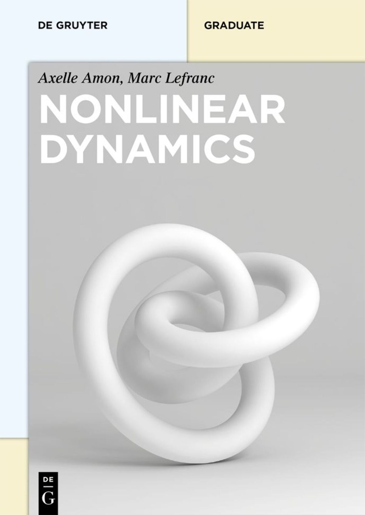 Cover image for Nonlinear Dynamics ISBN 9783110677867