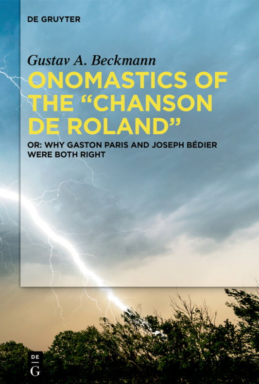 Onomastics of the “Chanson de Roland”