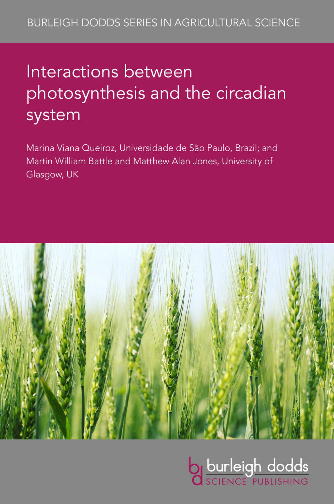 Cover image for Interactions between photosynthesis and the circadian system ISBN 9781801467629