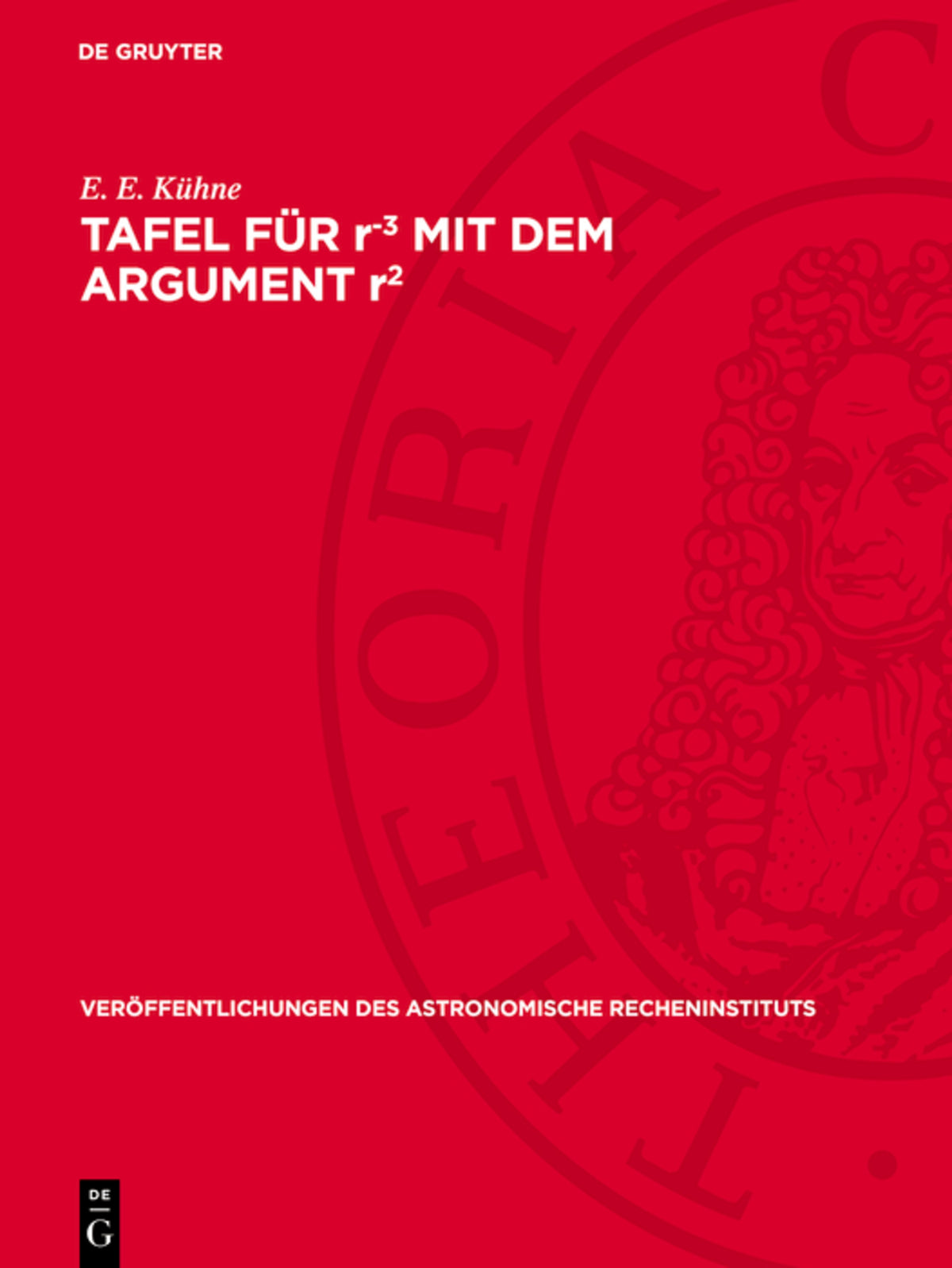 Tafel für r-3 mit dem Argument r2
