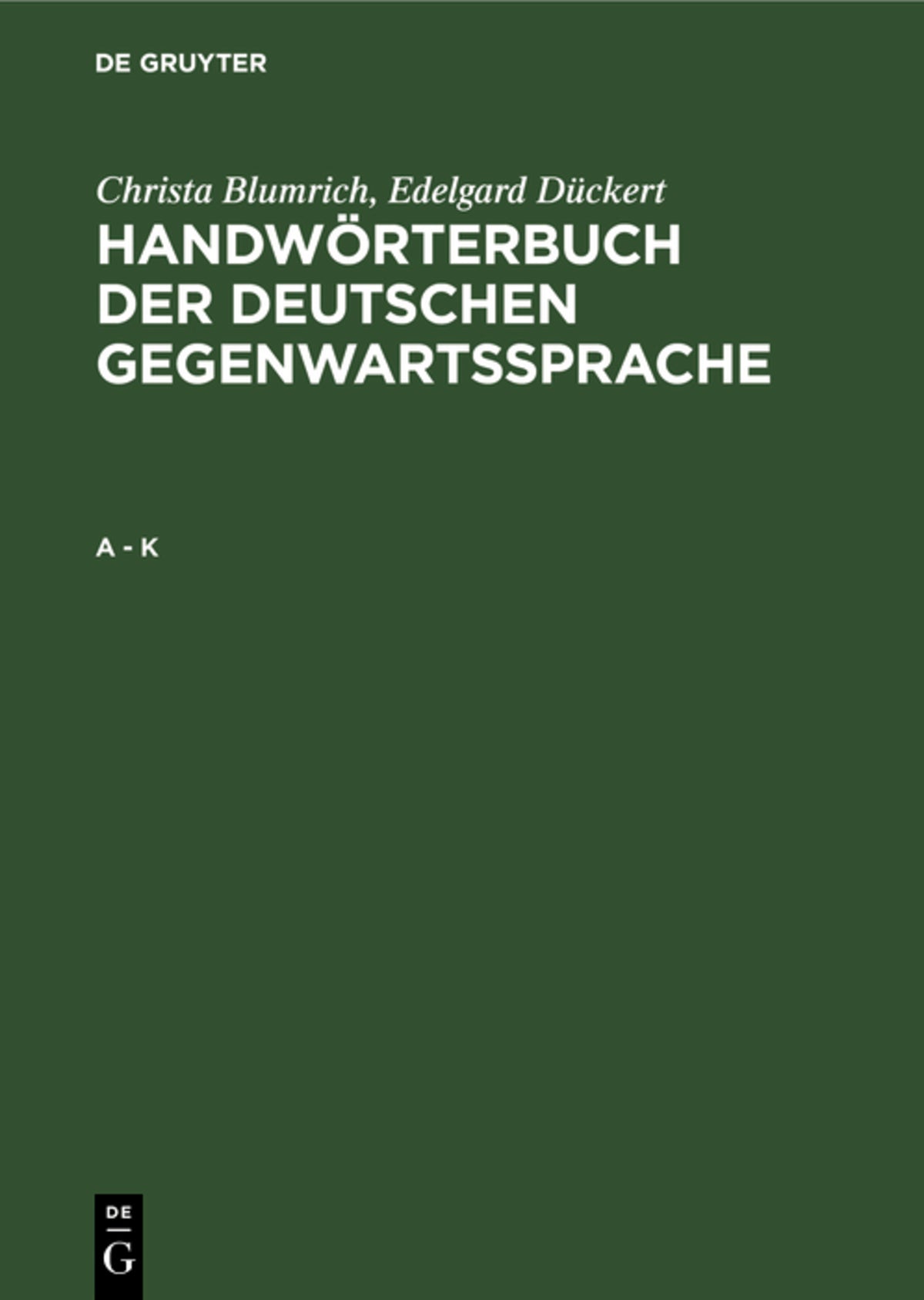 A - K