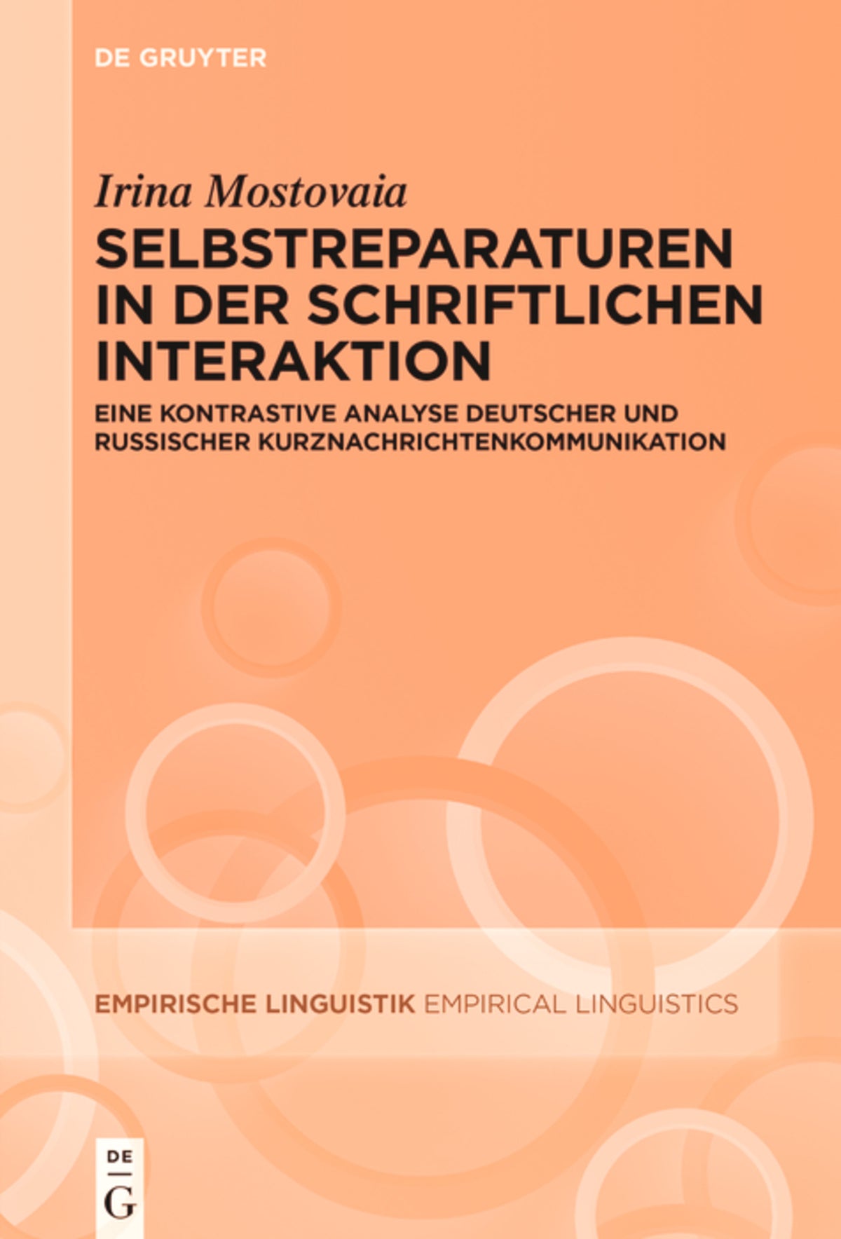 Selbstreparaturen in der schriftlichen Interaktion