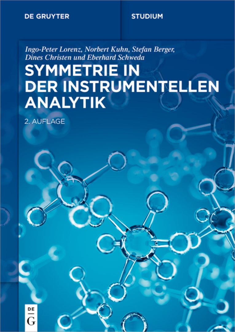 Cover image for Symmetrie in der Instrumentellen Analytik ISBN 9783110736359