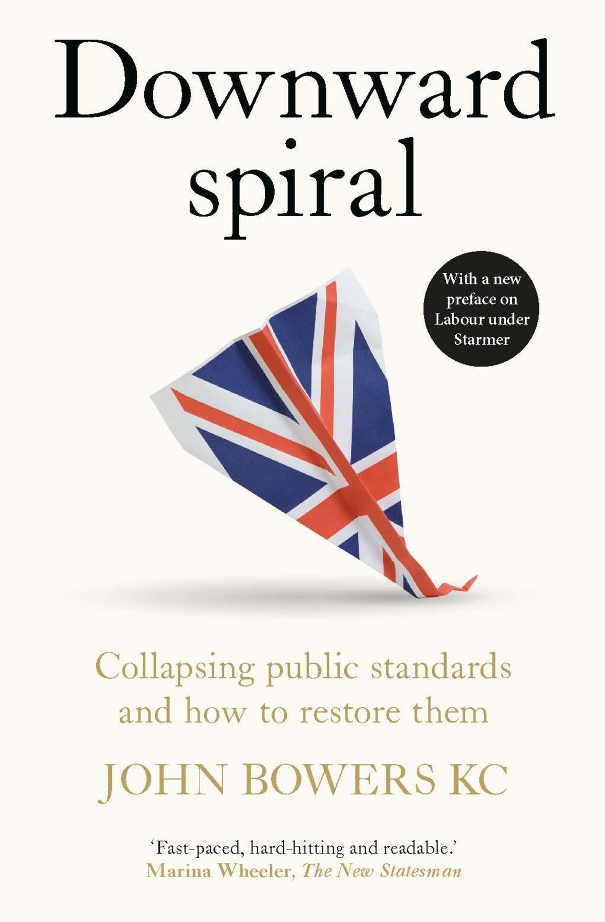 Cover image for Downward spiral ISBN 9781526197245