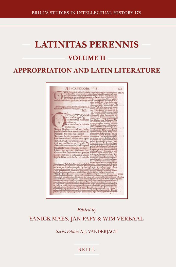 Cover image for Latinitas Perennis. Volume II: Appropriation and Latin Literature ISBN 9789004176836