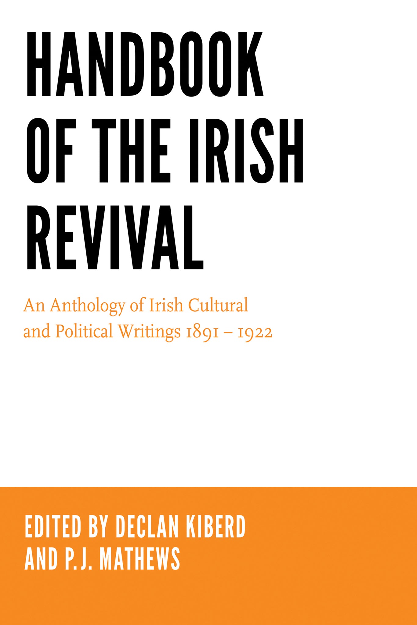Cover image for Handbook of the Irish Revival ISBN 9780268101312