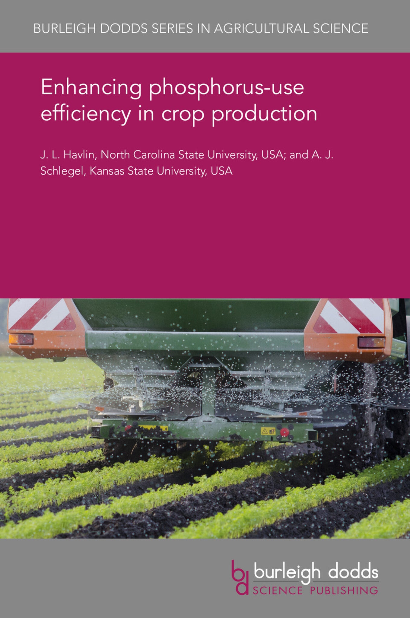 Cover image for Enhancing phosphorus-use efficiency in crop production ISBN 9781786766526