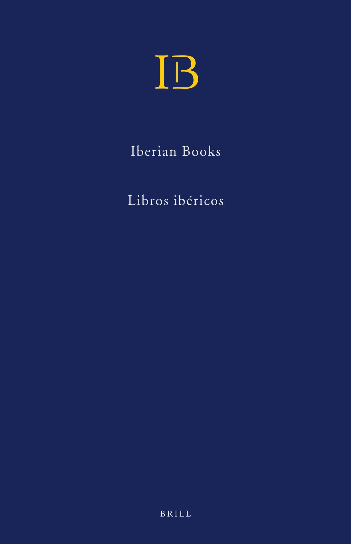 Iberian Books / Libros ibéricos (IB)