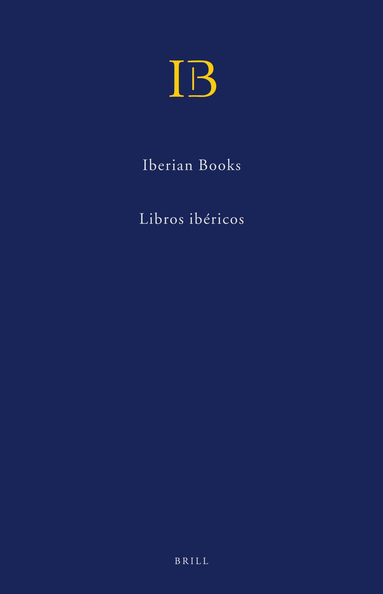 Iberian Books / Libros ibéricos (IB)