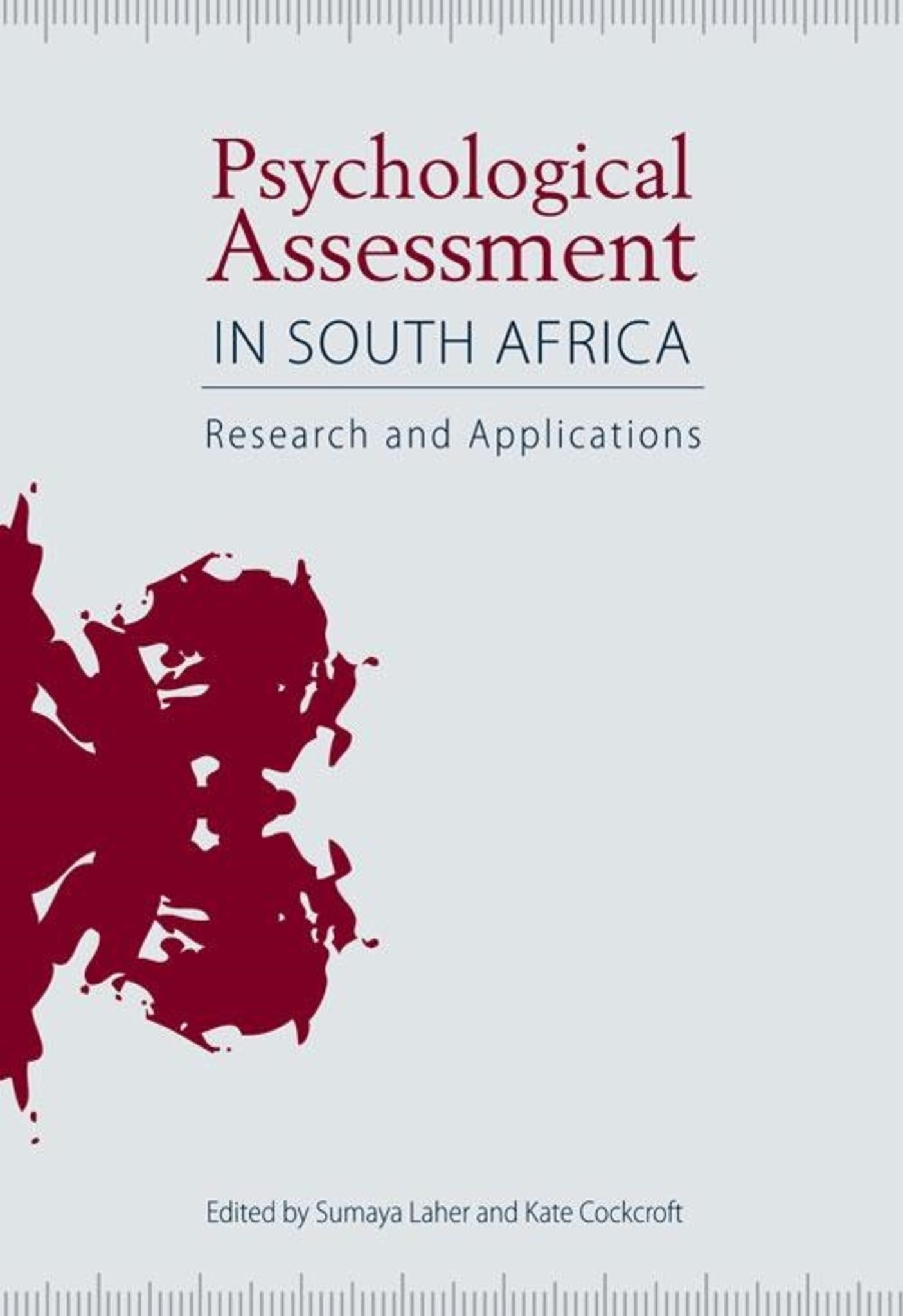 Cover image for Psychological Assessment in South Africa ISBN 9781868145782